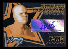 Kane Wrestling Cards 2006 Topps Heritage Chrome WWE Autographs Prices