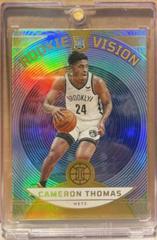 Cameron Thomas [Gold] Basketball Cards 2021 Panini Illusions Rookie Vision Prices