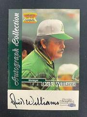 Dick Williams Baseball Cards 1999 Sports Illustrated Greats of the Game Autographs Prices