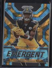 George Pickens [Blue Ice] #E-17 Football Cards 2022 Panini Prizm Emergent Prices