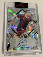 Xavi Hernandez #BA-XH1 Soccer Cards 2022 Leaf Metal Autographs Prices