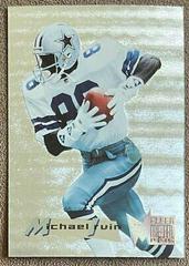 Michael Irvin Football Cards 1995 Fleer Metal Silver Flasher Prices