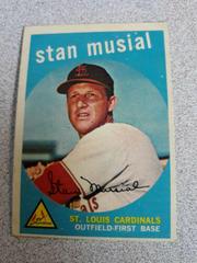  1959, Stan Musial, TOPPS Baseball Card (Scarce/Vintage)  Cardinals - Slabbed Baseball Cards : Collectibles & Fine Art