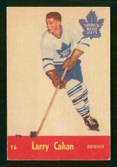 Larry Cahan Hockey Cards 1955 Parkhurst Quaker Oats Prices