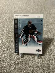 Jocelyn Thibault Hockey Cards 2002 Upper Deck Premier Collection Prices