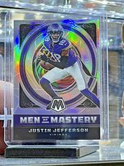 Justin Jefferson [Silver] #MM-13 Football Cards 2022 Panini Mosaic Men of Mastery Prices