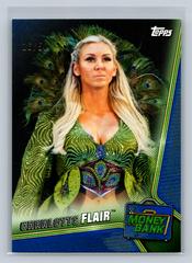 Charlotte Flair [Blue] Wrestling Cards 2019 Topps WWE Money in the Bank Prices
