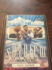 Paul George Basketball Cards 2022 Panini Hoops Skyview Prices
