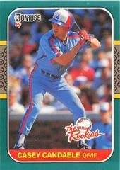 Casey Candaele #33 Baseball Cards 1987 Donruss Rookies Prices