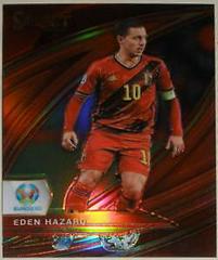 Eden Hazard [SP Red Prizm] Soccer Cards 2020 Panini Select UEFA Euro Prices