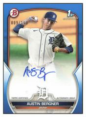 Austin Bergner [Blue] Baseball Cards 2023 Bowman Paper Prospect Autographs Prices