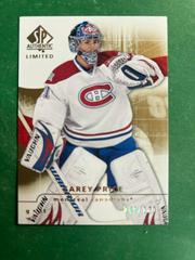 Carey Price [Limited] #87 Hockey Cards 2008 SP Authentic Prices
