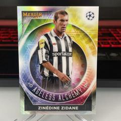 Zinedine Zidane #AA-20 Soccer Cards 2022 Topps Merlin Chrome UEFA Club Competitions Ageless Alchemy Prices