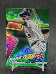 Tylor Megill [Green] Baseball Cards 2022 Topps Chrome Logofractor Future Stars Prices