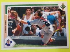 Geno Petralli Baseball Cards 1991 Upper Deck Prices