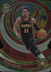 Trae Young [Universal Die Cut] #104 Basketball Cards 2022 Panini Spectra Prices