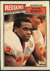 Dexter Manley #76 Football Cards 1987 Topps Prices