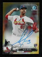 Alex Reyes [Chrome Gold Refractor] Baseball Cards 2017 Bowman Rookie Autographs Prices