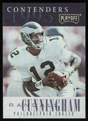 Randall Cunningham Football Cards 1995 Playoff Contenders Prices