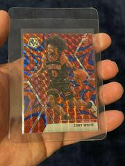 Coby White [Blue Mosaic] #211 Basketball Cards 2019 Panini Mosaic Prices