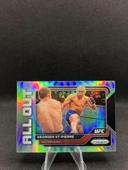 Georges St Pierre [Silver] #17 Ufc Cards 2023 Panini Prizm UFC All Out Prices