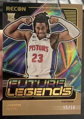 Jaden Ivey [Gold] #1 Basketball Cards 2022 Panini Recon Future Legends Prices