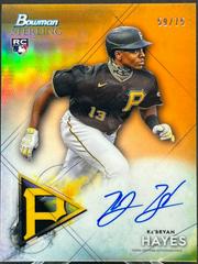Ke'Bryan Hayes [Orange Refractor] #BSRA-KH Baseball Cards 2021 Bowman Sterling Rookie Autographs Prices