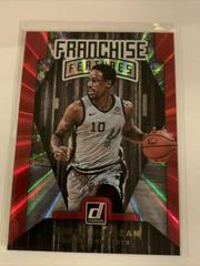 DeMar DeRozan [Red Laser] #30 Basketball Cards 2019 Panini Donruss Franchise Features Prices