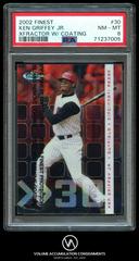 Ken Griffey Jr. [Xfractor w/ Coating] #30 Baseball Cards 2002 Finest Prices