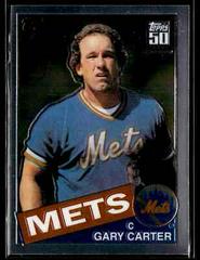 Gary Carter [1985 Reprint] #T111 Baseball Cards 2001 Topps Chrome Traded Prices