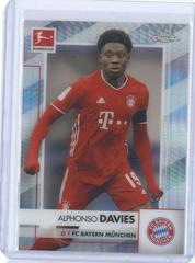 Alphonso Davies [Prism Refractor] Soccer Cards 2020 Topps Chrome Bundesliga Prices