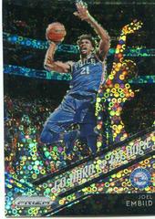 Joel Embiid [Fast Break] #6 Basketball Cards 2018 Panini Prizm Go Hard or Go Home Prices