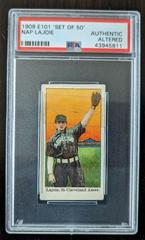 Nap Lajoie Baseball Cards 1909 E101 Set of 50 Prices
