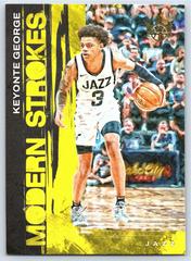 Keyonte George #30 Basketball Cards 2023 Panini Court Kings Modern Strokes Prices