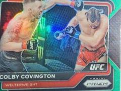 Colby Covington [Green] #28 Ufc Cards 2023 Panini Prizm UFC All Out Prices