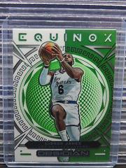LeBron James [Green Flood] #18 Basketball Cards 2022 Panini Obsidian Equinox Prices