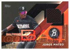Jorge Mateo [Black] Baseball Cards 2024 Topps City Connect Swatch Prices