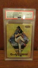 Randy Johnson [Atomic Refractor] #74 Baseball Cards 1999 Bowman's Best Prices
