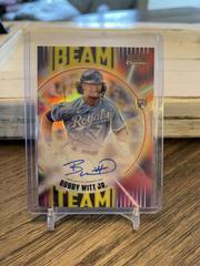 Bobby Witt Jr. [Shimmer] #SCCUA-BW Baseball Cards 2022 Stadium Club Chrome Autographs Prices
