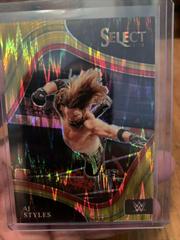 AJ Styles [Gold Flash] #202 Wrestling Cards 2022 Panini Select WWE Prices