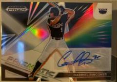 Gabriel Rincones [Autograph Silver] Baseball Cards 2022 Panini Prizm Draft Picks Prizmatic Prices