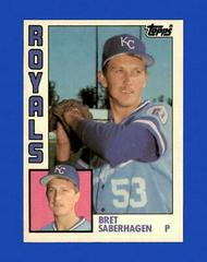 Bret Saberhagen #104T Baseball Cards 1984 Topps Traded Prices