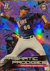 Brusdar Graterol [Purple] #28 Baseball Cards 2019 Bowman Platinum Prismatic Prodigies Prices