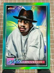 Allen Iverson [Green Refractor] Basketball Cards 2021 Topps Finest Prices
