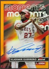 Vladimir Guerrero [Orange] #FMA-VG Baseball Cards 2023 Topps Finest Moments Autographs Prices