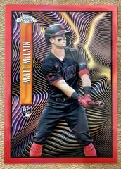 Matt McLain [Red] #TCE-38 Baseball Cards 2023 Topps Chrome Expose Prices