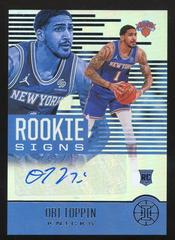 Obi Toppin #RS-OBI Basketball Cards 2020 Panini Illusions Rookie Signs Prices