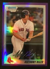 Anthony Rizzo [Purple Refractor] #BCP101 Baseball Cards 2010 Bowman Chrome Prospects Prices