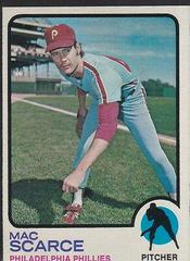 Mac Scarce #6 Baseball Cards 1973 Topps Prices