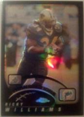 Ricky Williams [Black Refractor] Football Cards 2002 Topps Chrome Prices